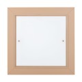 ARGON TABOR 7267 – mały drewniany plafon sufitowy, reach peach, 2xE27