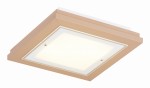 ARGON TABOR 1871 – duży drewniany plafon sufitowy, reach peach, 4xE27