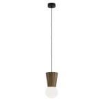 ARGON IP44 lampa wisząca drewniana lotka skandynawski styl drewno ciemne VOLANTE 8952