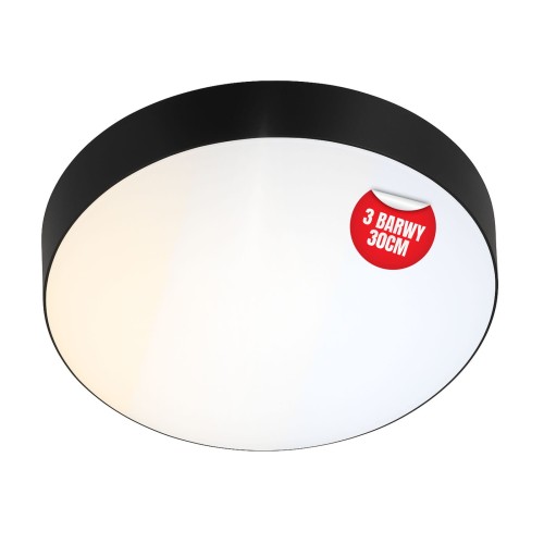 Plafon sufitowy LED okrągły czarny Lampa sufitowa 3 barwy światła 30cm IP54 pol_pl_Plafon-sufitowy-LED-okragly-czarny-Lampa-sufitowa-3-barwy-swiatla-30cm-IP54-1176_1.jpg
