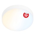 Plafon sufitowy LED okrągły biały Lampa sufitowa 3 barwy światła 30cm IP54