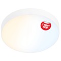 Plafon LED 36W okrągły biały Lampa sufitowa 3 barwy światła 40cm IP54