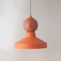 ANTIGO lampa wisząca TIGALI 3 - ceramika - czerwona terakota - SKU 5243