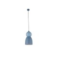 ANTIGO lampa wisząca TIGALI 4 - ceramika - niebieski denim - SKU 5244