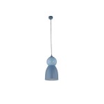 ANTIGO lampa wisząca TIGALI 4 - ceramika - niebieski denim - SKU 5244