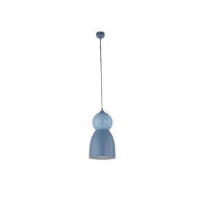 ANTIGO lampa wisząca TIGALI 4 - ceramika - niebieski denim - SKU 5244