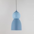 ANTIGO lampa wisząca TIGALI 4 - ceramika - niebieski denim - SKU 5244