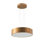 ANTIGO 3XE27 KENGO - lampa wisząca śr. 40 cm - złoty - SKU 5234