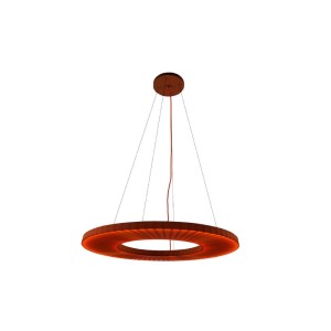 ANTIGO NEXO Z4 - lampa wisząca poziomo - średnica 100cm - czerwona terakota - 4000K - SKU 5229