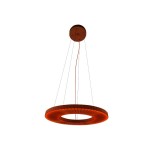 ANTIGO NEXO Z3 - lampa wisząca poziomo - średnica 50cm - czerwona terakota - 4000K - SKU 5228