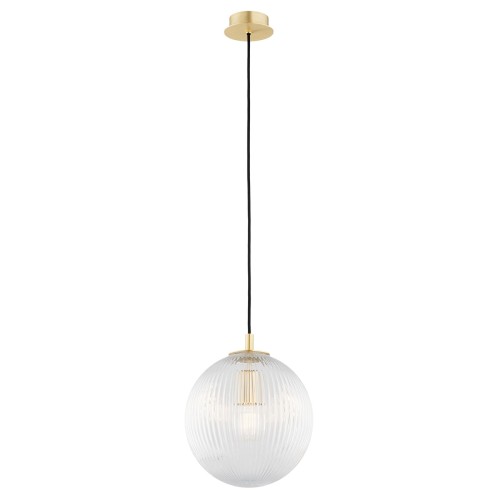 ARGON lampa wisząca elegancka szklana kula ryflowane złoto PALOMA 8517 1.jpg