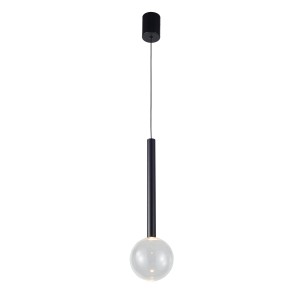 Lampa wisząca Alinos czarny PND-24019-1A-BK