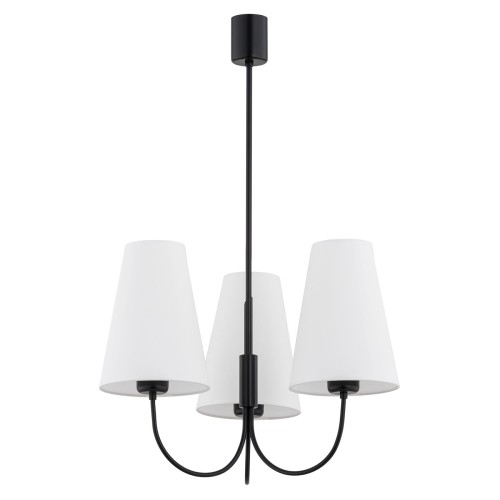 ARGON lampa wisząca 3XE27 czarny żyrandol  tkaninowe białe abażury SAFIANO 6268  bbd36121d2c236c61d6947c62a040741.jpg