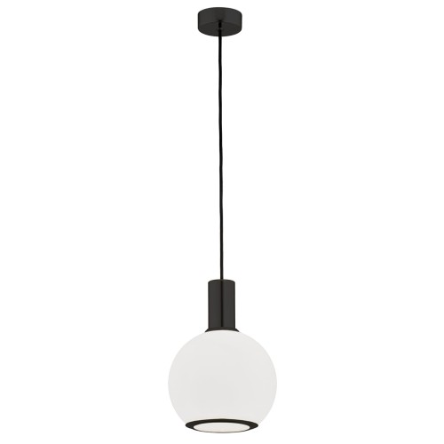ARGON czarna lampa wisząca z kloszem kulistym SAGUNTO PLUS 8564 1.jpg
