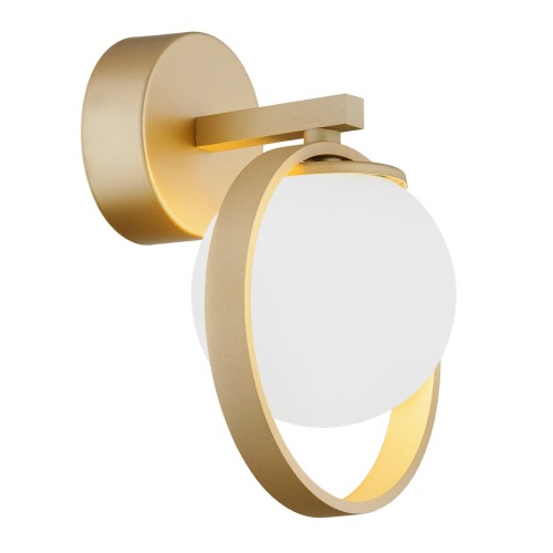 1.jpgARGON kinkiet  złota obręcz biała kulka stylowa lampa ścienna SATURNIA 8259