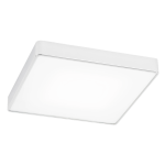 ARGON metalowy plafon biały duży mleczna szyba lampa natynkowa 4X E27 ONTARIO 1576