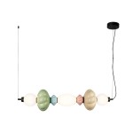 Lampa wisząca led żyrandol 24W 3000K Tordi  PND-94721-3A-MLTI ITALUX