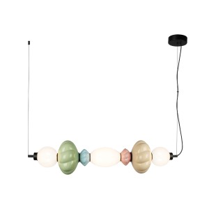 Lampa wisząca led żyrandol 24W 3000K Tordi  PND-94721-3A-MLTI ITALUX