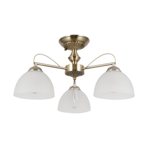 Lampa sufitowa antyczny mosiądz żyrandol 3XE27 patyna MoretiPND-40623-3-AB ITALUX  1.jpg