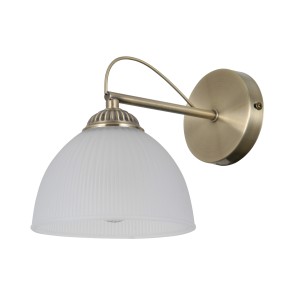 Kinkiet antyczy mosiądz lampa 1XE27 patyna Moreti WL-40623-1-AB ITALUX