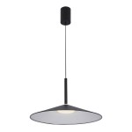 Lampa wisząca led 16W Sardena  PND-01510-L-BK ITALUX