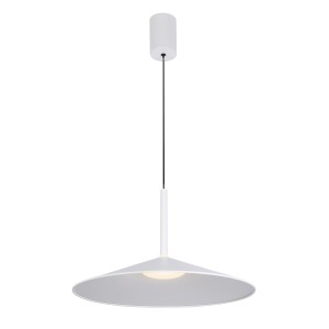 Lampa wisząca led 16W biała Sardena PND-01510-L-WH ITALUX