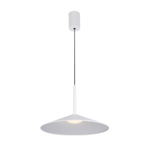 Lampa wisząca led 9W regulowany do jadalni Sardena  PND-01510-S-WH ITALUX
