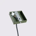 Lampa wisząca KARBON 1 zielony oliwkowy  SL.1611  SOLLUX LIGHTING