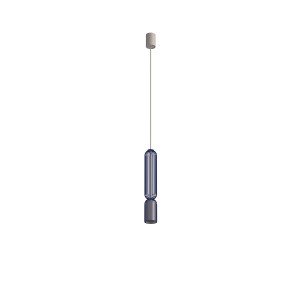 Lampa wisząca SINGLES B granatowa/beżowy GU10 12202 NOWODVORSKI