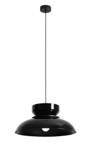 Lampa wisząca 1XE27 ALDO dark black gloss 1152G3_3_C Aldex