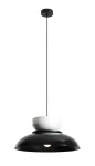 Lampa wisząca ALDO black gloss-white gloss 1152G3_2_C Aldex