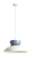 Lampa wisząca ALDO white gloss-dusty blue 1152G2_16_J Aldex