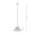 Lampa wisząca ALDO white gloss-cream 1152G2_9_J Aldex