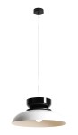 Lampa wisząca 1XE27 ALDO white gloss-black gloss 1152G2_3_C Aldex