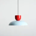 Lampa wisząca MILLO baby blue-red chilli 1144G29_19_C Aldex 