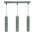 Lampa wisząca 3 x GU10 ESLA KJ217 oliwkowy LED DOMENO
