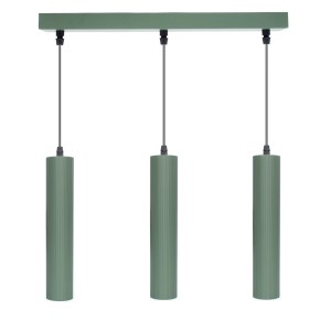 Lampa wisząca 3 x GU10 ESLA KJ217 oliwkowy LED DOMENO
