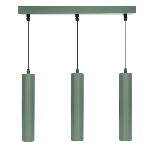 Lampa wisząca 3 x GU10 ESLA KJ217 oliwkowy LED DOMENO