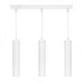 Lampa wisząca 3 x GU10 ESLA KJ217 biały LED DOMENO