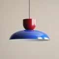 Lampa wisząca 1XE27  MILLO cobalt-red wine 1144G25_15_C Aldex