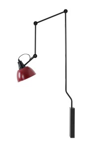 Kinkiet regulowany AIDA red wine 1141C3_15 Aldex