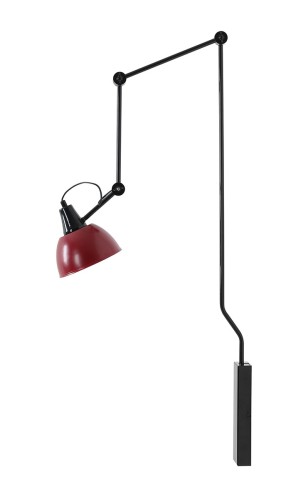 Kinkiet regulowany AIDA red wine 1141C3_15 Aldex