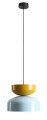 Lampa wisząca TULA dark baby blue-mustard 1132G29_14_C Aldex