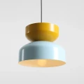 Lampa wisząca TULA dark baby blue-mustard 1132G29_14_C Aldex