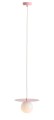 Lampa wisząca LOOP baby pink S 1125G18_S Aldex
