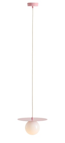Lampa wisząca LOOP baby pink S 1125G18_S Aldex