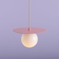 Lampa wisząca LOOP baby pink S 1125G18_S Aldex