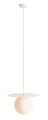 Lampa wisząca LOOP cream M 1125G9_M Aldex
