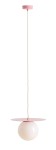 Lampa wisząca LOOP baby pink M 1125G18_M Aldex