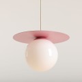 Lampa wisząca LOOP baby pink M 1125G18_M Aldex